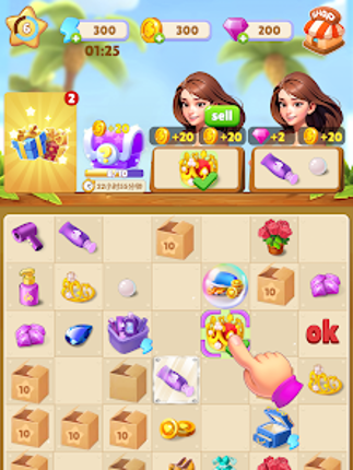 Sara's Secret: Merge&Makeover screenshot