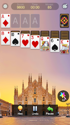 Klondike Solitaire Trip screenshot