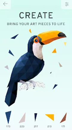 Poly Island: Art & Puzzle screenshot