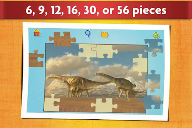 Dinosaurs Jigsaw Puzzles Game screenshot