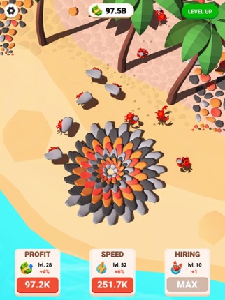 Idle Land Art screenshot