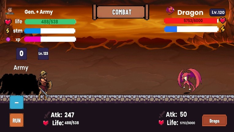 Incremental Town RPG screenshot