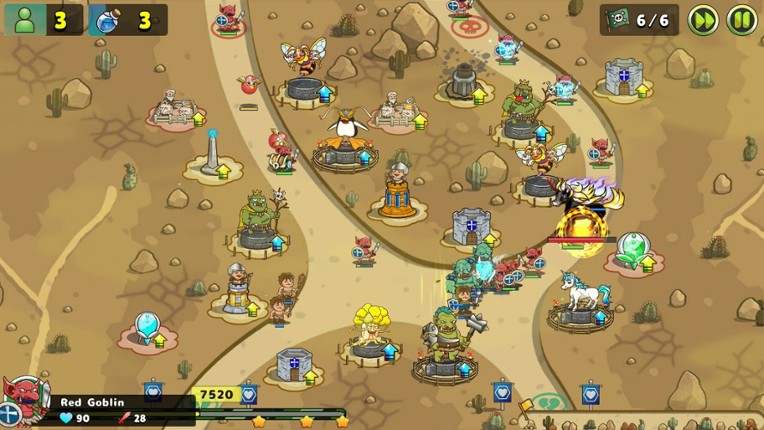 Luna & Monsters TD: The Deprived Magical Kingdom screenshot