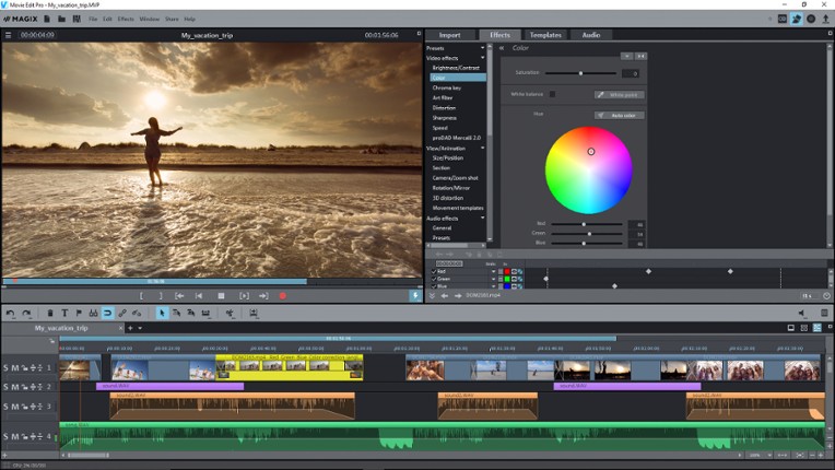 MAGIX Video deluxe 2017 Steam Edition screenshot