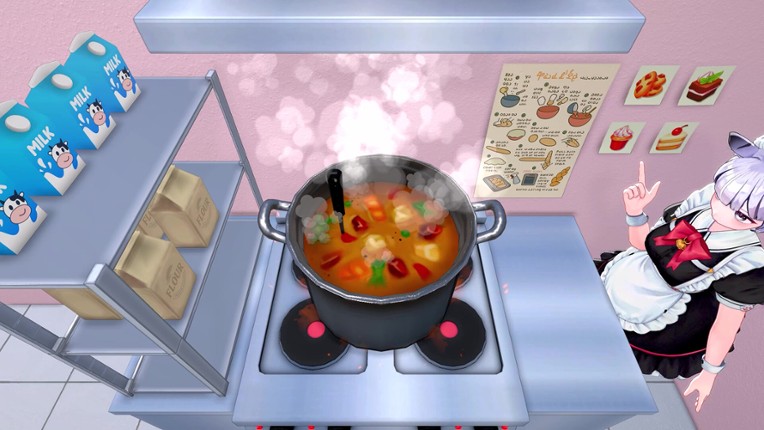 Maid Cafe Simulator screenshot