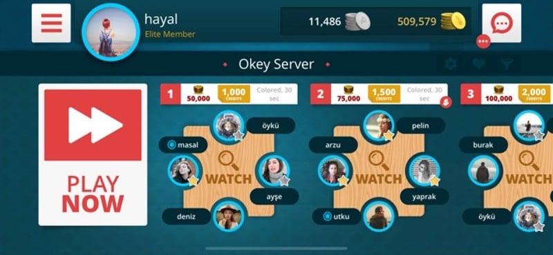 Okey - Online screenshot