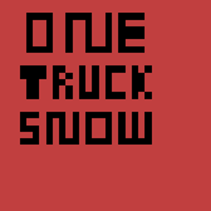 One Truck Snow Image