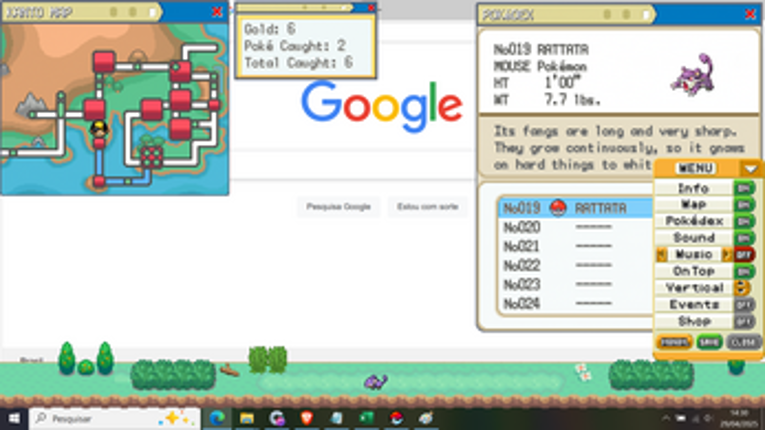 PokéPet Desktop screenshot