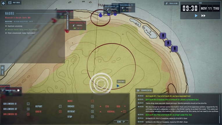 Radio Commander: Pacific Campaign screenshot