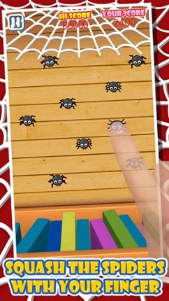 Spiders Buster - Let's Squash &amp; Smash ! Gogo Greedy Bugs Tapper Free screenshot