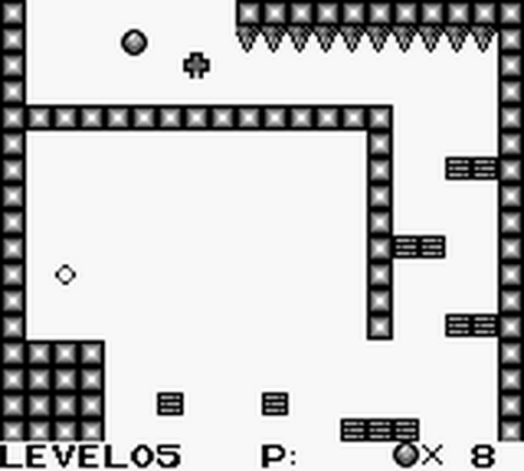 Super Hard Bouncer (Gameboy Game) Image