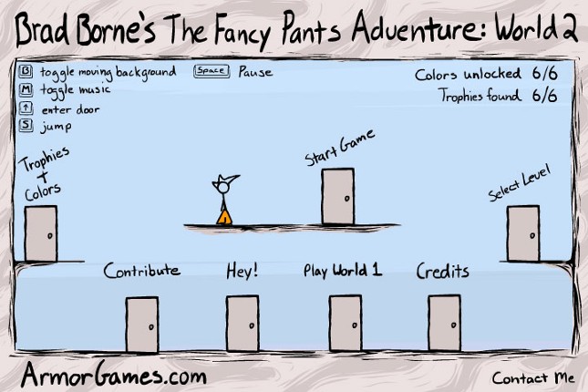 The Fancy Pants Adventures: World 2 screenshot