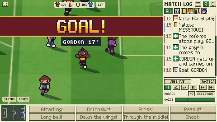 Tiny Club Manager screenshot