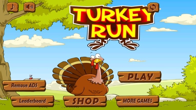 Turkey Run : Turbo Tom's Running from Pilgrim &amp; Indian Friends Image