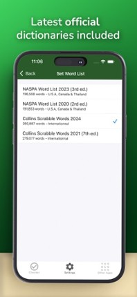 WordWise Validator: word judge screenshot