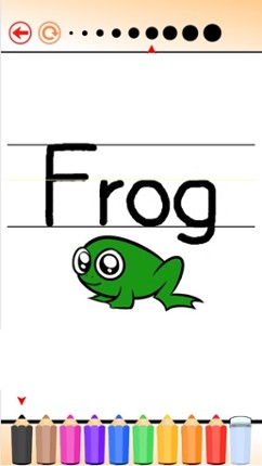 Write English Words HD: Learn to write from A-Z and number from 1-10, free games for children screenshot