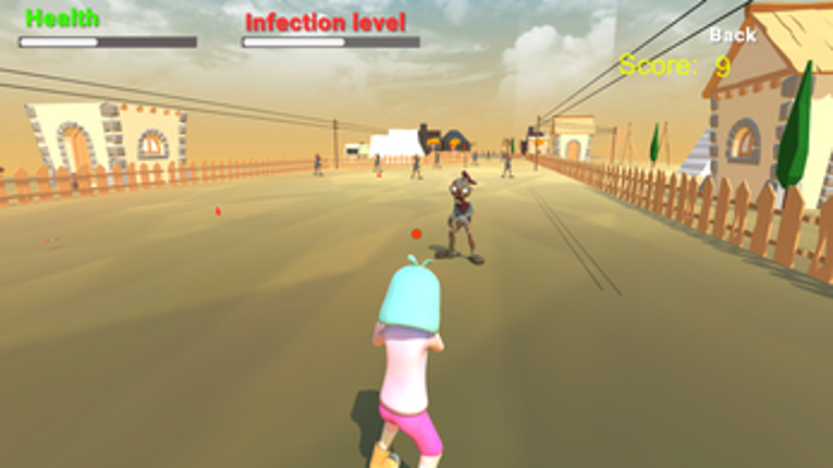 Zombie island game screenshot