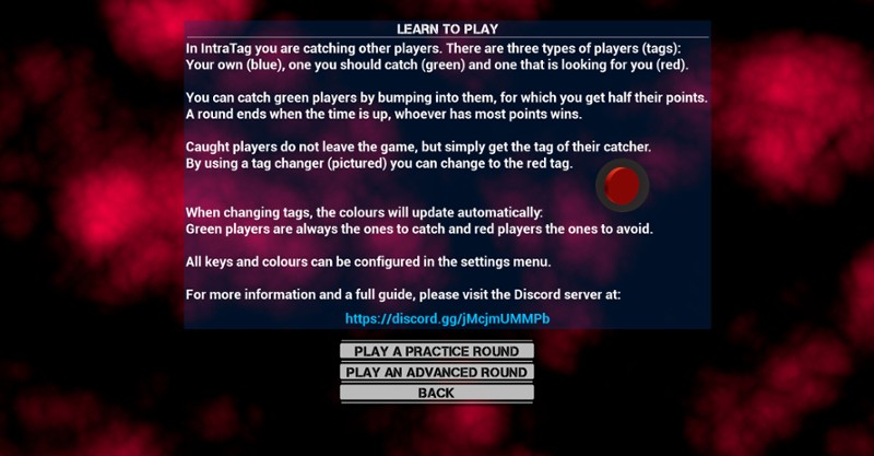 A Catchy Game: IntraTag screenshot