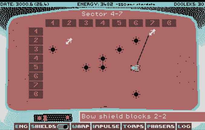CGA Trek screenshot
