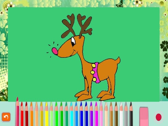 Christmas wishes photo coloring book for kids screenshot