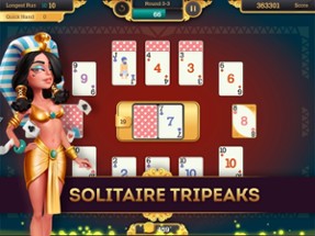 Cleopatra Solitaire TriPeaks Image