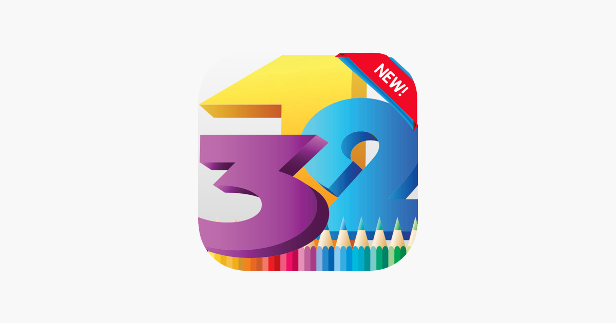 Games like Coloring Book: 123 Write Learn English Number Page