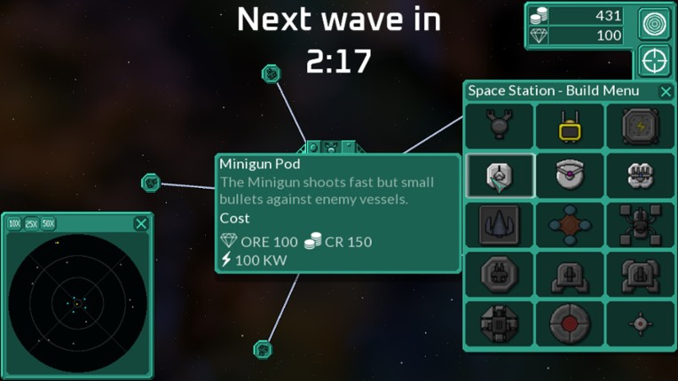 Cosmic Stronghold screenshot