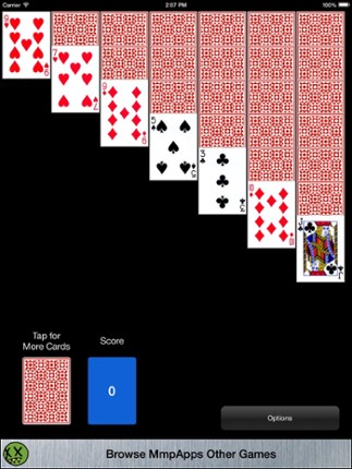 Cribbage Klondike screenshot