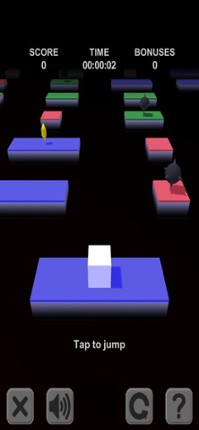 Cube Jump. 3D platforms screenshot