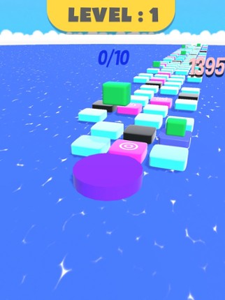 Cube Stack Run - Bridge Hop screenshot