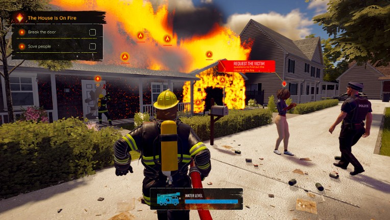 Firefighting Rescue Simulator screenshot