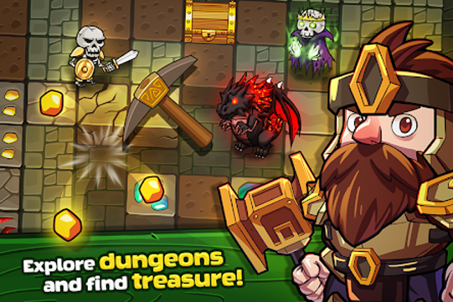 Mine Quest: Battle Dungeon RPG Image