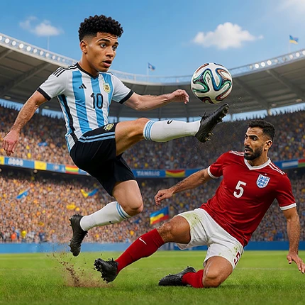 Football League: Mobile Soccer Image