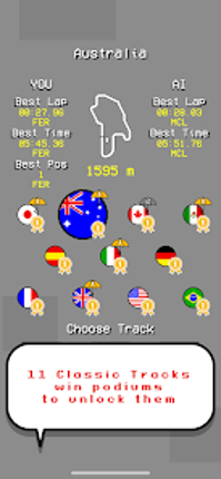 Formula 11 Mini Racing screenshot