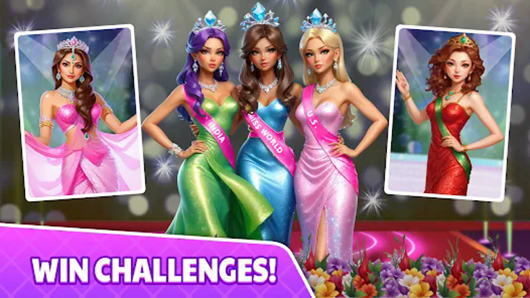 Miss World Dressup Games Image