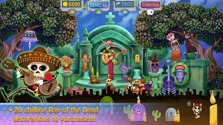Halloween Solitaire: Muertos screenshot