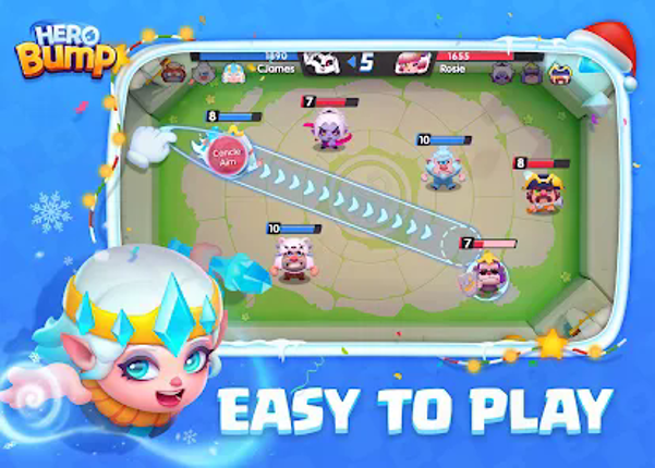 Hero Bump：Real-time PvP Battle screenshot