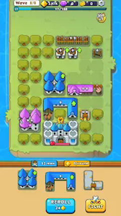 Fortress Merge: Puzzle Defense Image
