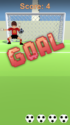 Angry Soccer Goalkeeper Image
