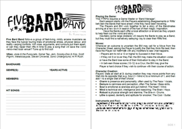 Five Bard Band Image