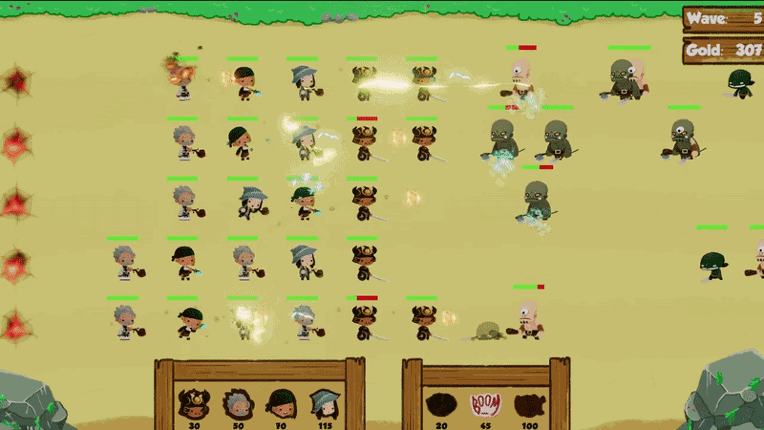 Hold The Line screenshot