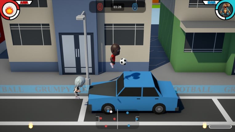 Grumpy Football Image