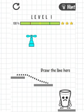 Happy Glass Draw Line screenshot