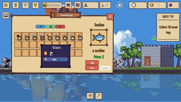 Incremental Town RPG screenshot