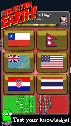 Inquisition Earth! (Map Quiz) screenshot