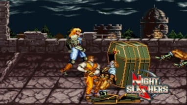 Johnny Turbo's Arcade: Night Slashers Image