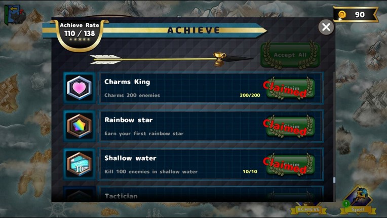 Luna & Monsters TD: The Deprived Magical Kingdom screenshot