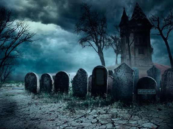 Scary Cemetery Escape Image