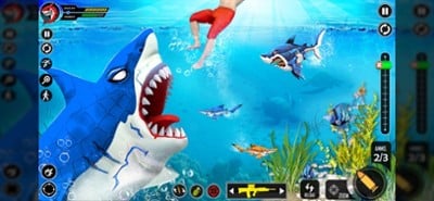 Shark Attack Simulator Game 3D Image