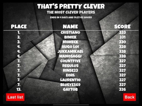 That's Pretty Clever screenshot